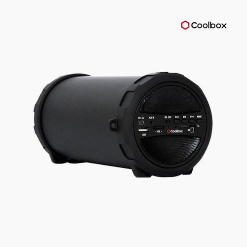 Parlante bluetooth con Subwoofer, puertos USB, SD, Aux-in, función radio FM, incluye correa para fácil transporte