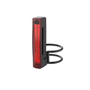 Luz Plus Rear Translucent pack x 2, luz roja posterior, base transparente, recargable vía USB, 5 modos, 20 lúmenes, 14 x 66 x 24 mm