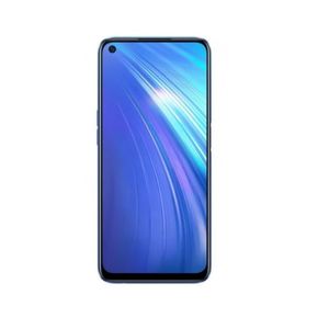 Realme 6 Azul, Dual Sim, 4 Cámara, Cámara Principal de 64MP, 128 GB de Memoria y 4 de RAM, Batería de 4,300 mAh (typ), Pantalla 6.5"