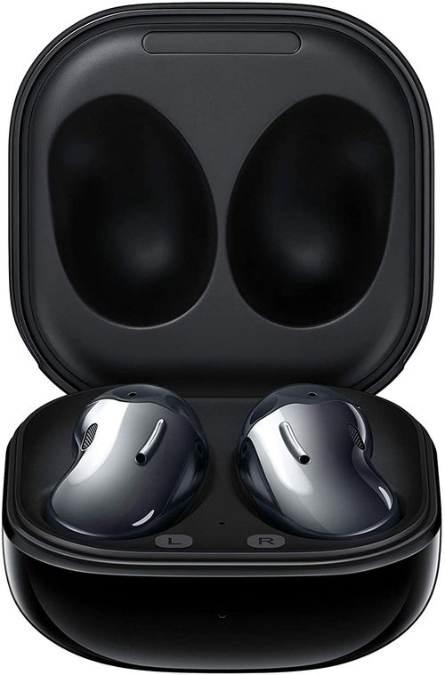 Audífono Bluetooth True Wireless Galaxy Buds Live, acabado brillante, con Cancelación de ruido Activa, micrófonos integrados, color Negro