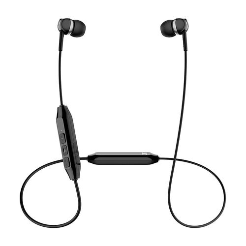 Audífono Bluetooth In ear SENNHEISER CX150BT, micrófono incorporado, Excelente aislamiento de ruido, Multiconexión,Control de música y llamadas, Negro