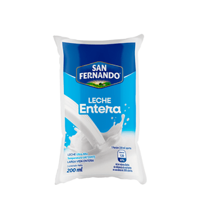 Leche Entera Uht Gloria Bolsa X 900 Ml