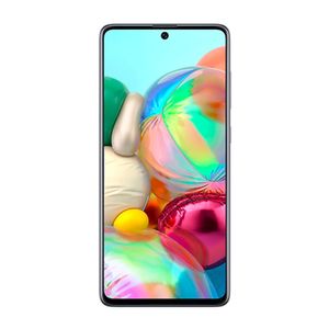 Galaxy A71, 4 Cámaras traseras, Cámara principal de 64MP, 128GB de Memoria y 6GB de RAM, Batería de 4,500 mAh con carga rápida, Pantalla 6.7"