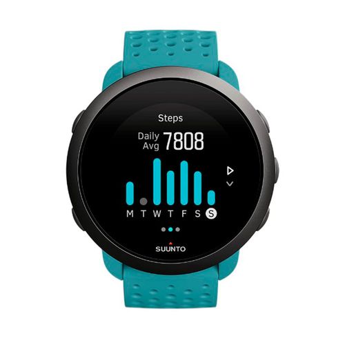 SmartwatchSunnto 3,GPS con sensor de frecuencia cardíaca,más de 80 modos de deporte, registro de actividad diaria, hasta 10 días de bateria, moss grey