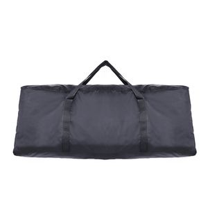 Bolsa para transporte de scooter, color negro, tela impermeable, portátil, 125x45x50cm, con correa de mano doble reforzada