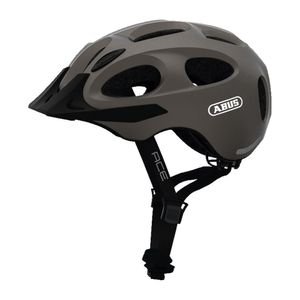 Casco Youn-I Ace talla L metalic silver, luz led trasera, red anti-insectos integrada, correa ajustable,5 entradas y 12 salidas de aire,tamaño 56-61cm