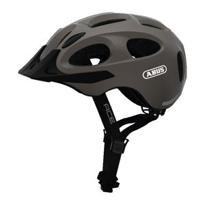 Casco Youn-I Ace talla M metalic silver, luz led trasera, red anti-insectos integrada, correa ajustable,5 entradas y 12 salidas de aire,tamaño 52-57cm