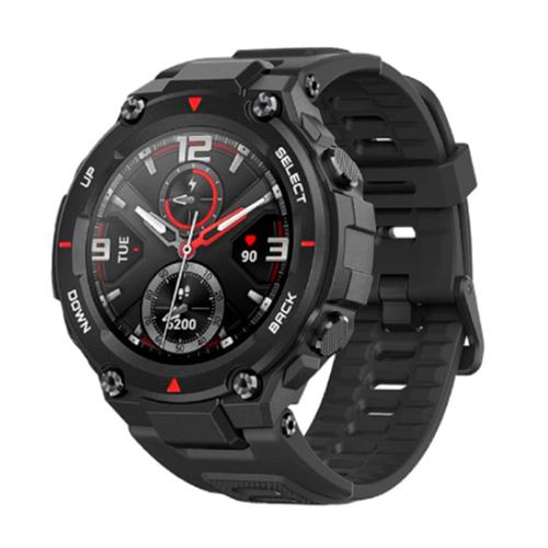 Smartwatch Amazfit T-Rex, 12 certificaciones militares, duración de la batería de 20 días, pantalla amoled de 1.3", sumergible a 5 atm, gps, negro