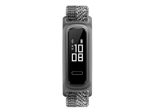 Band 4E Gris - Mide pasos, distancia, calorías, monitoreo del sueño, resistente al agua, recordatorio de actividades
