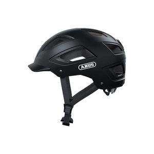 Casco Hyban 2.0 Velvet Black talla XL, carcasa rígida ABS, luz led grande, 5 entradas, 8 salidas de aire, rueda de ajuste, tamaño de cabeza (58-63 cm)