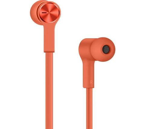 Audífono Bluetooth In ear FreeLace banda cuello, carga rápida, Hi Pair, color Ambar Sunrise