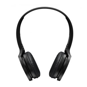 Audífono On Ear Bluetooth RP-HF410BPU Negro - Funcion Manos Libres/Microfono, 24 Horas de Reproduccion Continua, Ultralivianos