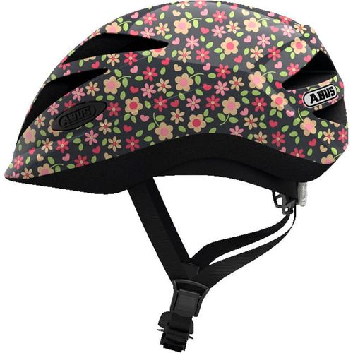 Casco Hubble 1.1 talla S color flor retro, estable y ligero con numerosas opciones de ajuste de tamaño y luz led trasera, tamaño de cabeza: 46-52 cm