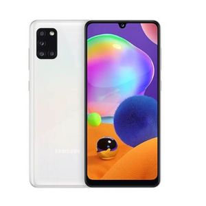 Galaxy A31 Blanco, Dual Sim, 4 Cámaras, Cámara principal 48MP, 64GB de Memoria y 4GB de RAM, Batería 5,000 mAh con carga rápida de 15W, Pantalla 6.4"