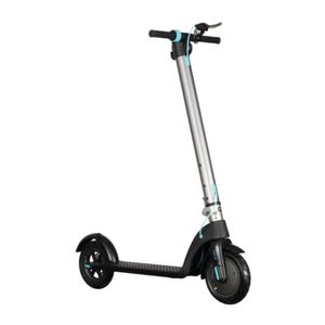 Scooter Electrico Silver N2, Autonomía 10km, Vel. Máxima 25 km/h, Tolerancia 100kg, Llantas 8"(Aire), Potencia 250W, Luz y Timbre, Batería extraíble