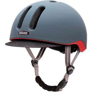 Casco Metroride talla L/XL color grafito, ligero y transpirable con carcasa interior de EPS para absorción de impactos, tamaño de cabeza: 59-62 cm