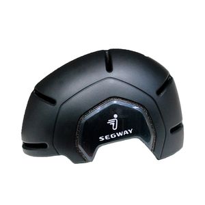 Casco Ninebot by Segway color negro talla L, ajustable, carcasa de policarbonato, forro de poliestireno, acolchado extraíble, CE/CPSC, tamaño 59-62cm