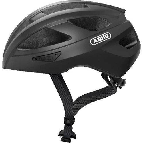 Casco deportivo Macator Titan talla L, núcleo EPS carcasa de policarbonato, 5 entradas y 8 salidas de aire, anillo ajustable tamaño de cabeza 52-58 cm