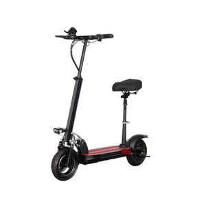 Scooter Eléctrico N5, Negro, Autonomía 35-40 km, Vel. Máx: 45 km/h, Tolerancia: 120 kg, Llantas de 10" con cámara, Potencia: 500W, doble amortiguación