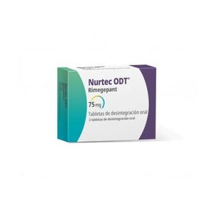 Nurtec ODT Rimegepant 75 Mg 2 Tabletas