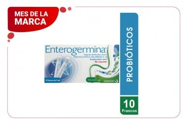 Enterogermina Suspensión Oral Caja Con 10