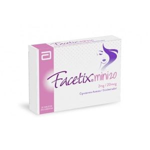 Facetix Mini 2 Mg/20 Mcg Caja Con 28 Tabletas
